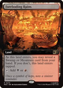 Foreboding Ruins - Marvel Super Heroes Commander Decks