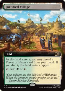 Fortified Village - Marvel Super Heroes Commander Decks