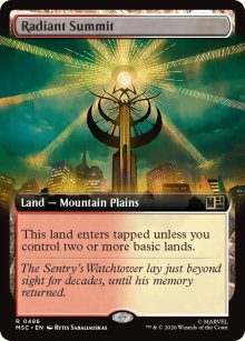 Radiant Summit - Marvel Super Heroes Commander Decks