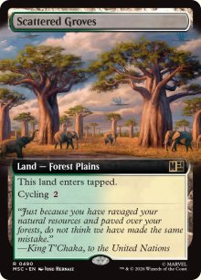 Scattered Groves - Marvel Super Heroes Commander Decks