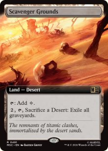 Scavenger Grounds - Marvel Super Heroes Commander Decks