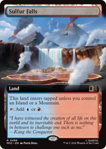 Sulfur Falls - Marvel Super Heroes Commander Decks