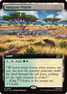 Sungrass Prairie - Marvel Super Heroes Commander Decks