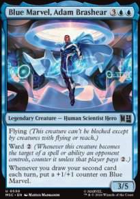 Blue Marvel, Adam Brashear - Marvel Super Heroes Commander Decks