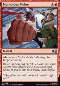 Marvelous Melee - Marvel Super Heroes Commander Decks