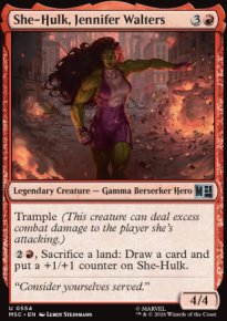 She-Hulk, Jennifer Walters - Marvel Super Heroes Commander Decks