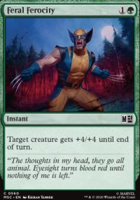 Feral Ferocity - Marvel Super Heroes Commander Decks