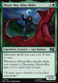 Moon-Boy, Dino Rider - Marvel Super Heroes Commander Decks