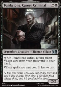 Tombstone, Career Criminal - Marvel Super Heroes Commander Decks