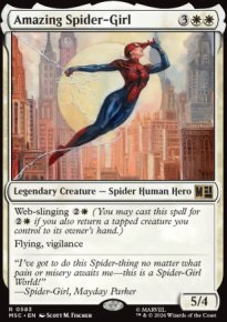 Amazing Spider-Girl - Marvel Super Heroes Commander Decks