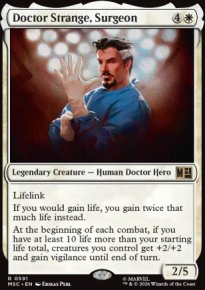 Doctor Strange, Surgeon - Marvel Super Heroes Commander Decks
