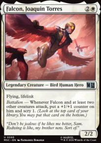 Falcon, Joaquin Torres - Marvel Super Heroes Commander Decks
