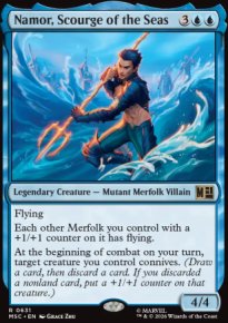 Namor, Scourge of the Seas - Marvel Super Heroes Commander Decks