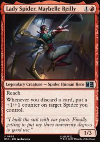 Lady Spider, Maybelle Reilly - Marvel Super Heroes Commander Decks