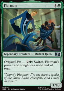 Flatman - Marvel Super Heroes Commander Decks