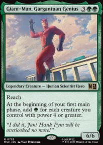 Giant-Man, Gargantuan Genius - Marvel Super Heroes Commander Decks