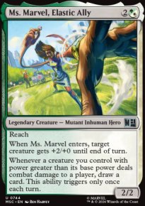 Ms. Marvel, Elastic Ally - Marvel Super Heroes Commander Decks
