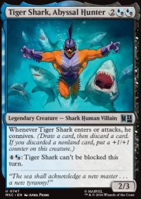 Tiger Shark, Abyssal Hunter - Marvel Super Heroes Commander Decks