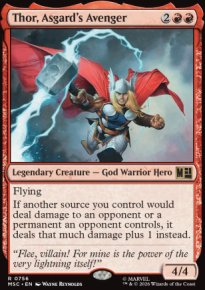 Thor, Asgard's Avenger - Marvel Super Heroes Commander Decks