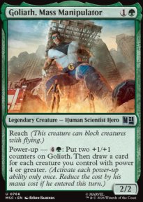 Goliath, Mass Manipulator - Marvel Super Heroes Commander Decks