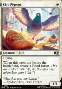 City Pigeon - Marvel Super Heroes Commander Decks