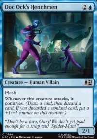 Doc Ock's Henchmen - Marvel Super Heroes Commander Decks