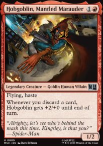 Hobgoblin, Mantled Marauder - Marvel Super Heroes Commander Decks
