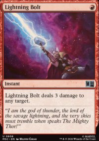 Lightning Bolt - Marvel Super Heroes Commander Decks