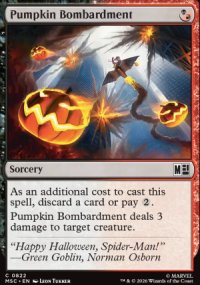 Pumpkin Bombardment - Marvel Super Heroes Commander Decks