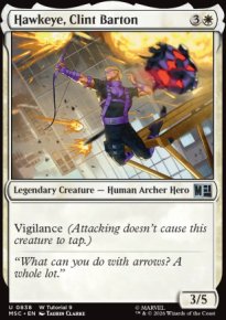 Hawkeye, Clint Barton - Marvel Super Heroes Commander Decks
