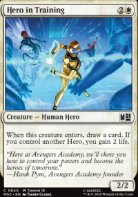 Hero in Training - Marvel Super Heroes Commander Decks