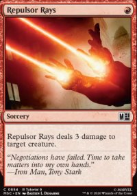 Repulsor Rays - Marvel Super Heroes Commander Decks