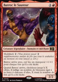 Batroc le Sauteur - Marvel Super Heroes Commander Decks