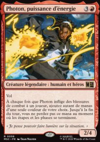 Photon, puissance d'�nergie - Marvel Super Heroes Commander Decks