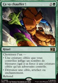 �a va chauffer�! - Marvel Super Heroes Commander Decks