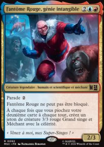 Fant�me Rouge, g�nie intangible - Marvel Super Heroes Commander Decks
