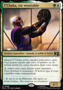 T'Chaka, roi v�n�rable - Marvel Super Heroes Commander Decks