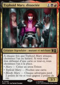 Typhoid Mary, dissoci�e - Marvel Super Heroes Commander Decks
