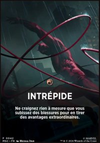 Intr�pide - Marvel Super Heroes Commander Decks