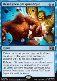 D�salignement quantique - Marvel Super Heroes Commander Decks