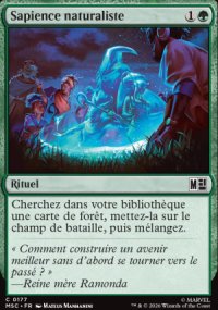 Sapience naturaliste - Marvel Super Heroes Commander Decks
