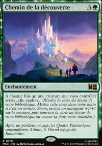 Chemin de la d�couverte - Marvel Super Heroes Commander Decks