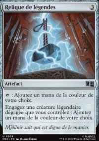 Relique de l�gendes - Marvel Super Heroes Commander Decks