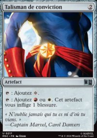 Talisman de Conviction - Marvel Super Heroes Commander Decks