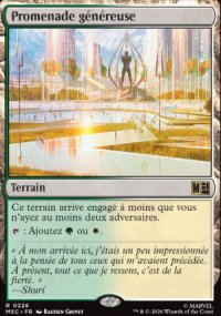 Promenade g�n�reuse - Marvel Super Heroes Commander Decks