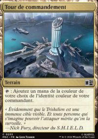 Tour de commandement - Marvel Super Heroes Commander Decks