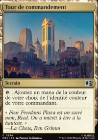 Tour de commandement - Marvel Super Heroes Commander Decks