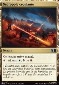 N�cropole croulante - Marvel Super Heroes Commander Decks