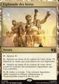 Esplanade des h�ros - Marvel Super Heroes Commander Decks