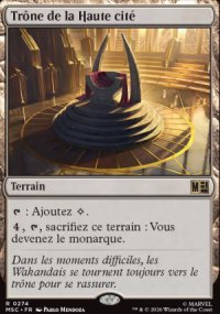 Tr�ne de la Cit� Haute - Marvel Super Heroes Commander Decks